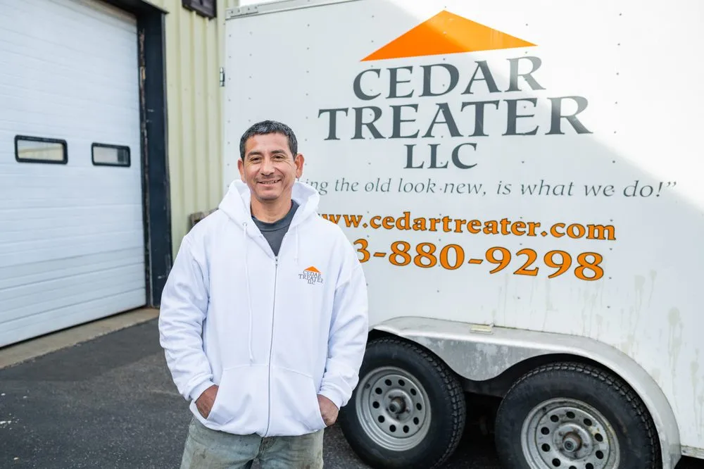 Slide of Cedar Treater