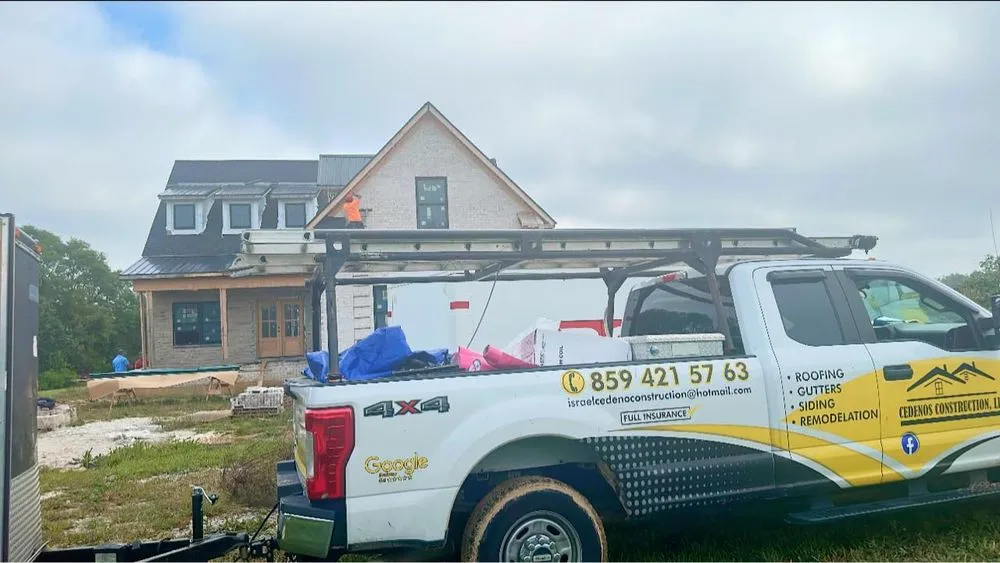 Slide of Cedenos Construction