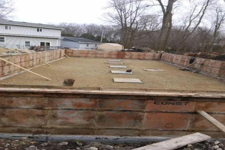 Slide of Center Construction