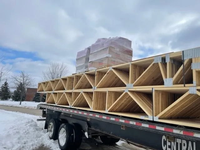 Professional storm damage roof repair in Deer Creek, IL by Central Illinois Truss