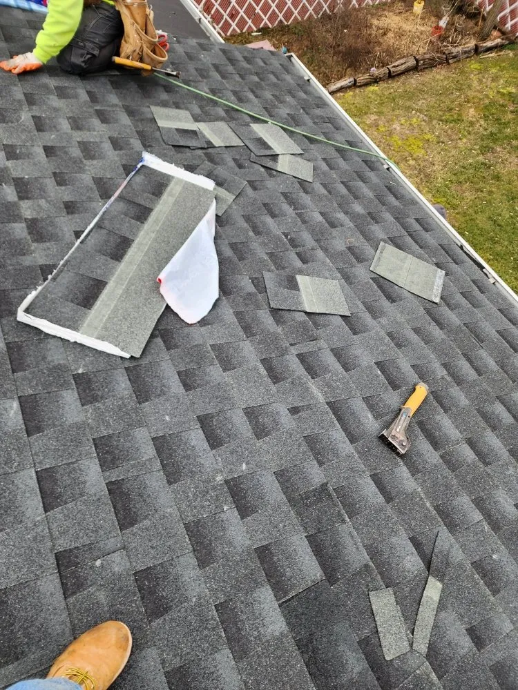 Slide of Central Islip Gutter Clean and Repair