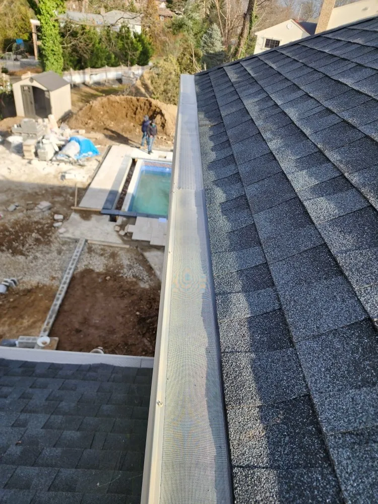 Slide of Central Islip Gutter Clean and Repair