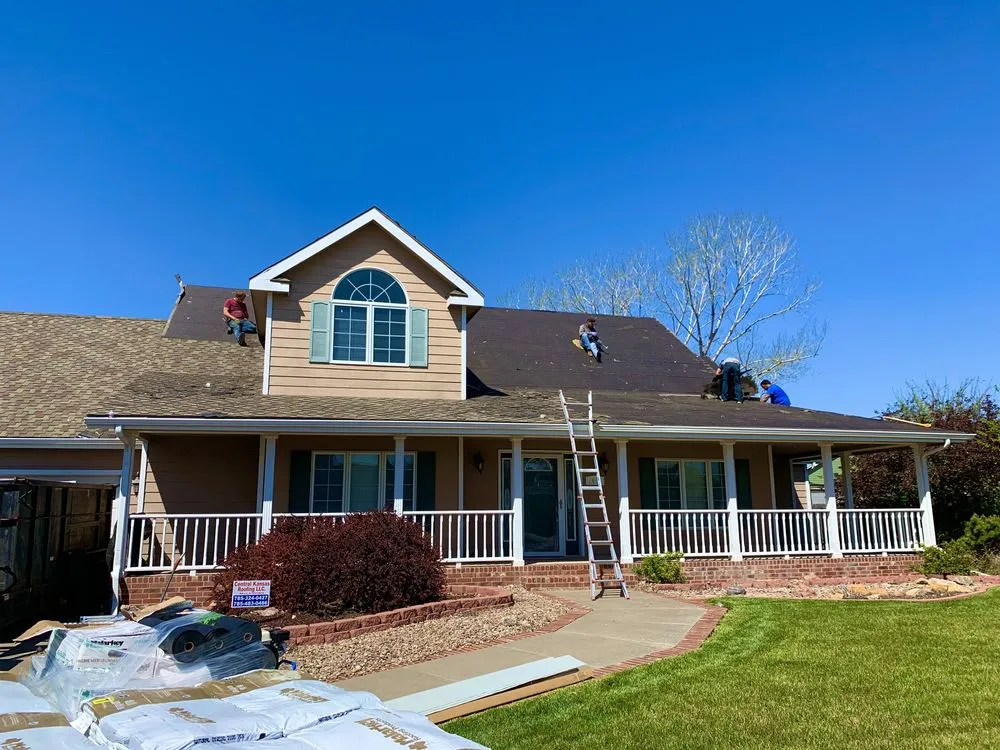 Trusted roof installation in Gorham, KS by Central Kansas Roofing