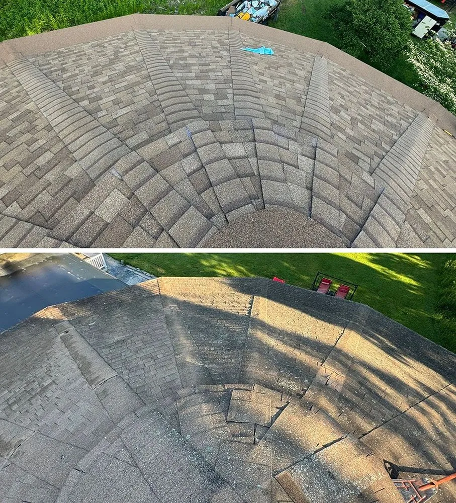 Slide of Central Mass Roof Restorations