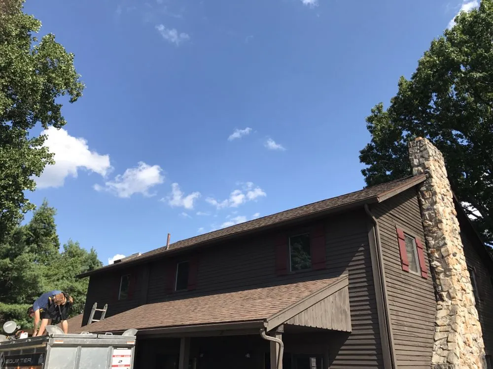 Slide of Central PA Roofers