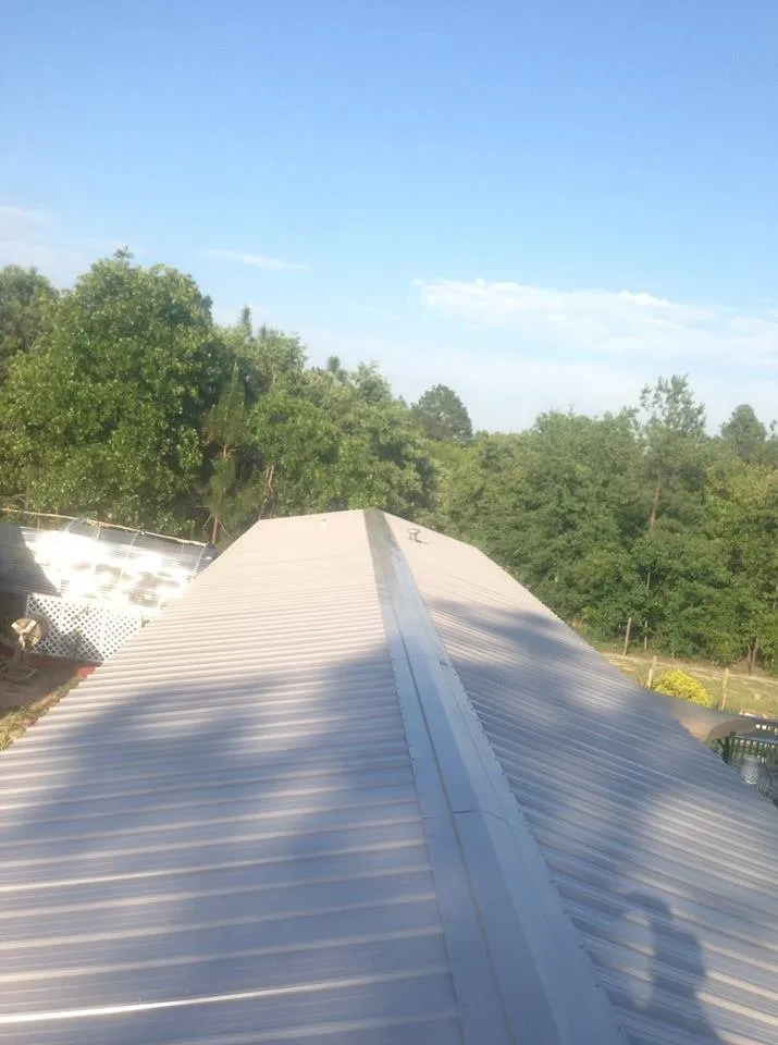 Slide of Central Piedmont Metal Roofing