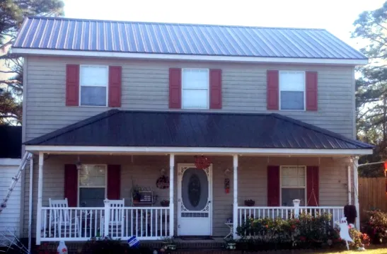 Slide of Central Piedmont Metal Roofing