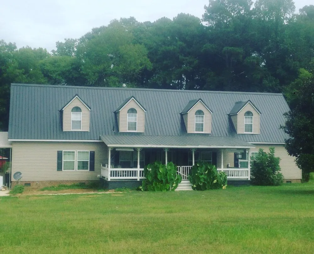 Slide of Central Piedmont Metal Roofing
