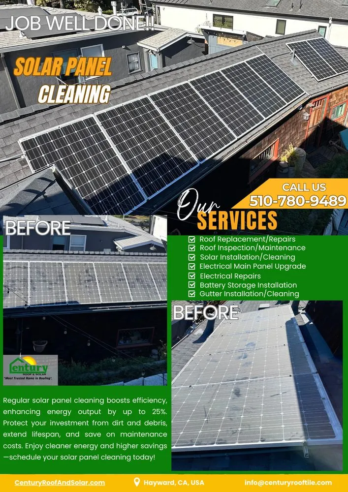 Slide of Century Roof and Solar