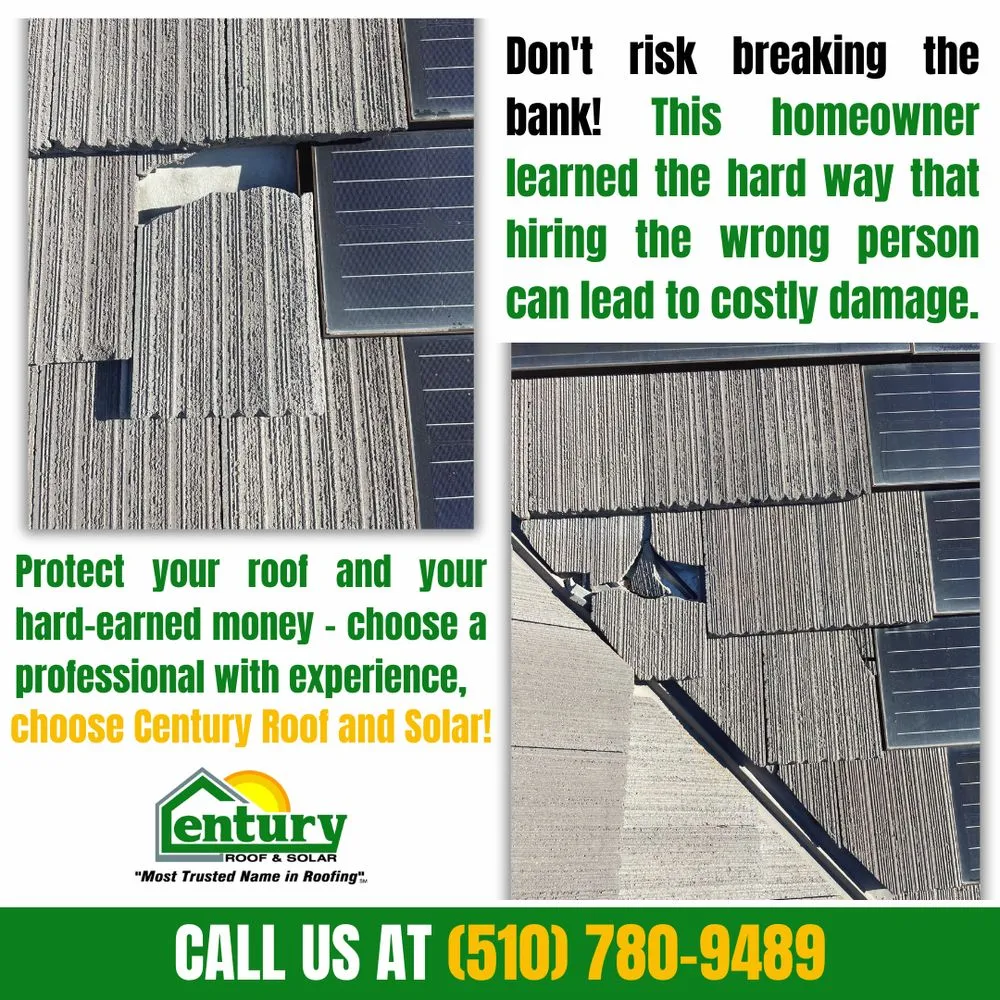 Slide of Century Roof and Solar