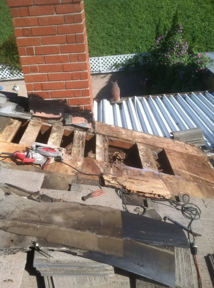 Slide of Century Roofing Company