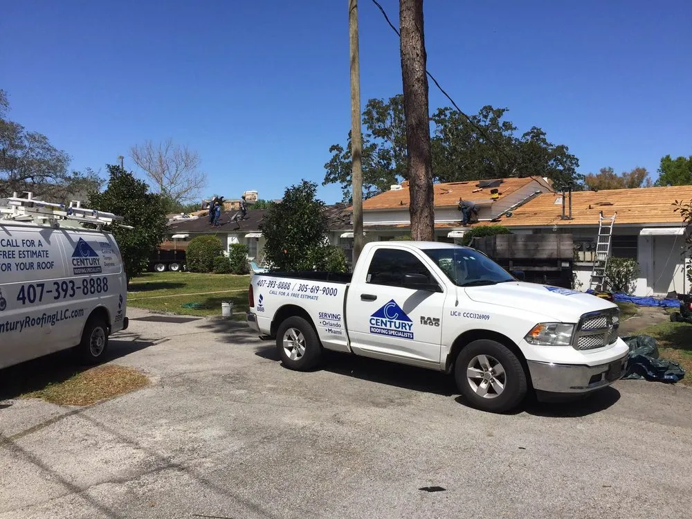 Slide of Century Roofing Specialists