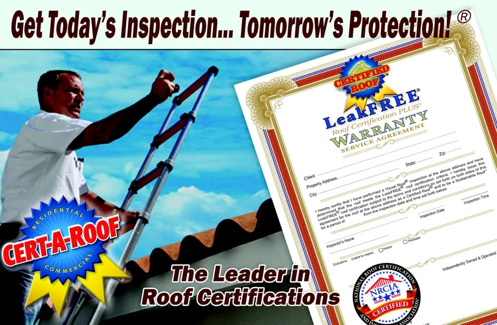 Slide of Cert-A-Roof