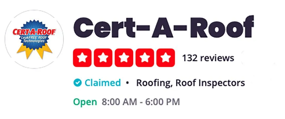 Slide of Cert-A-Roof