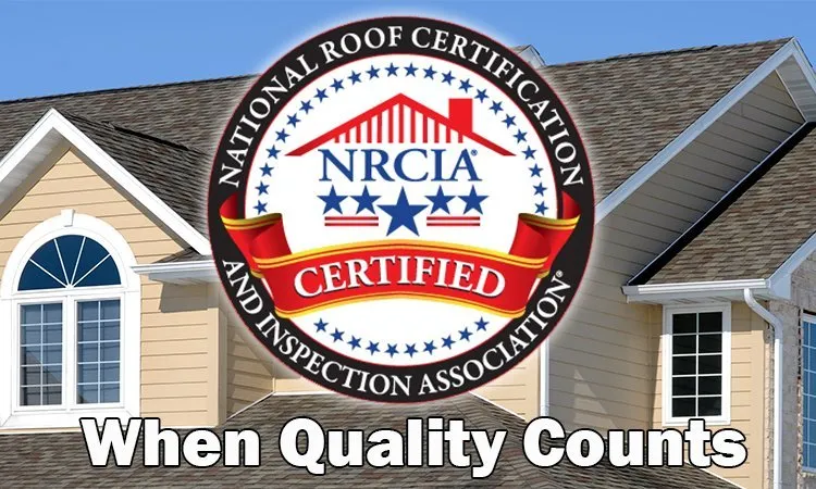 Slide of Cert-A-Roof