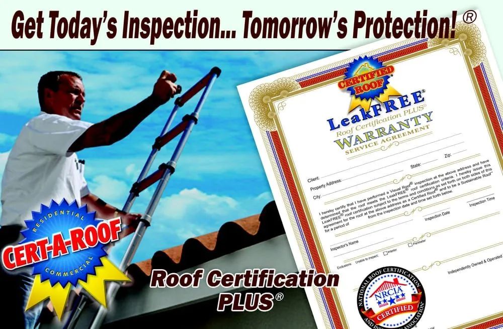 Slide of Cert-A-Roof