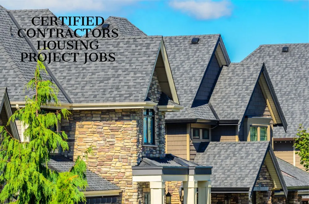 Slide of Certified Contractors