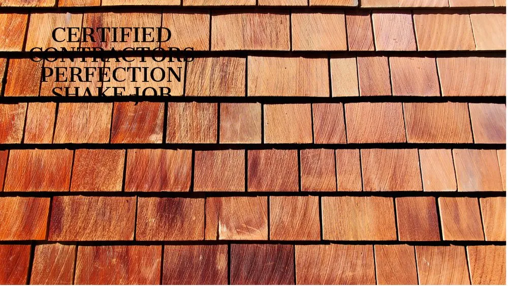 Slide of Certified Contractors