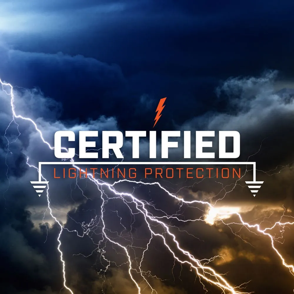 Slide of Certified Lightning Protection
