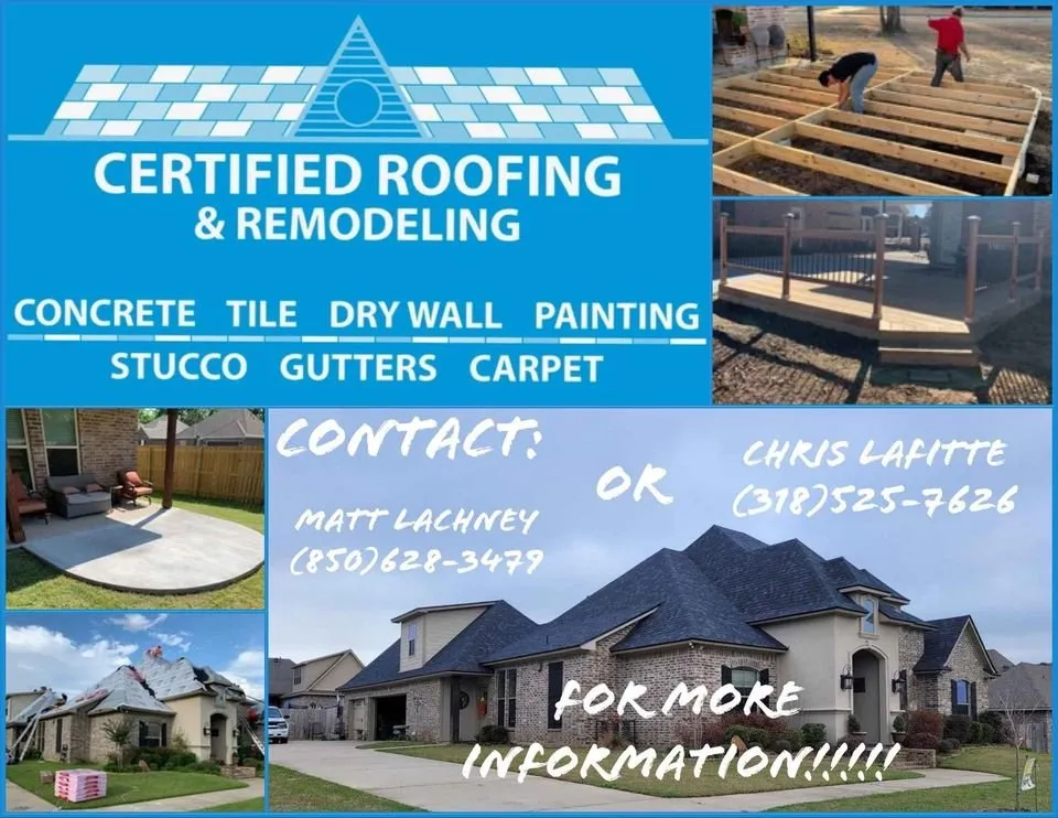 Slide of Certified Roofing & Remodeling