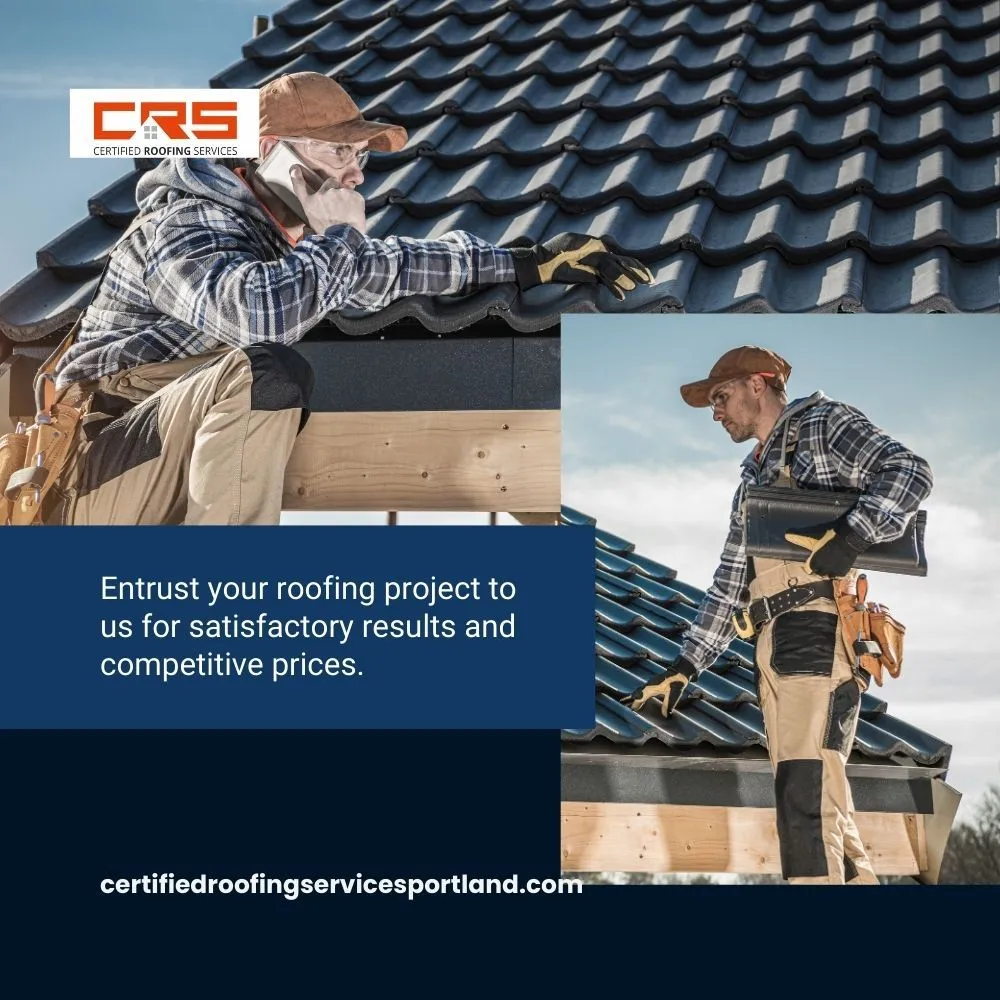 Slide of Certified Roofing Services