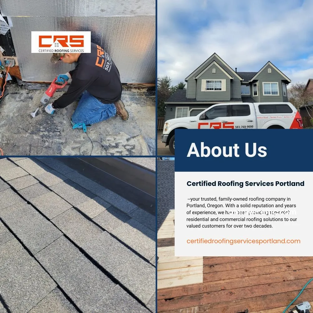 Slide of Certified Roofing Services