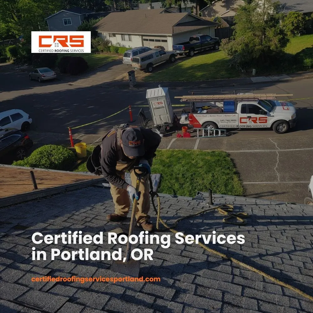 Slide of Certified Roofing Services