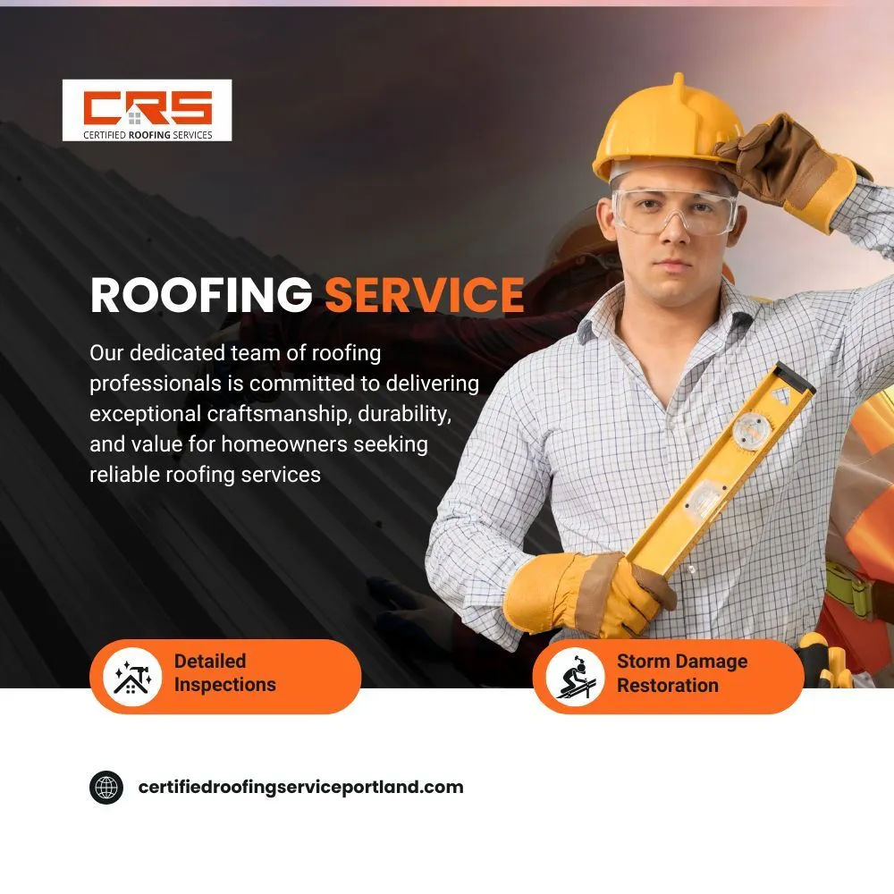 Slide of Certified Roofing Services