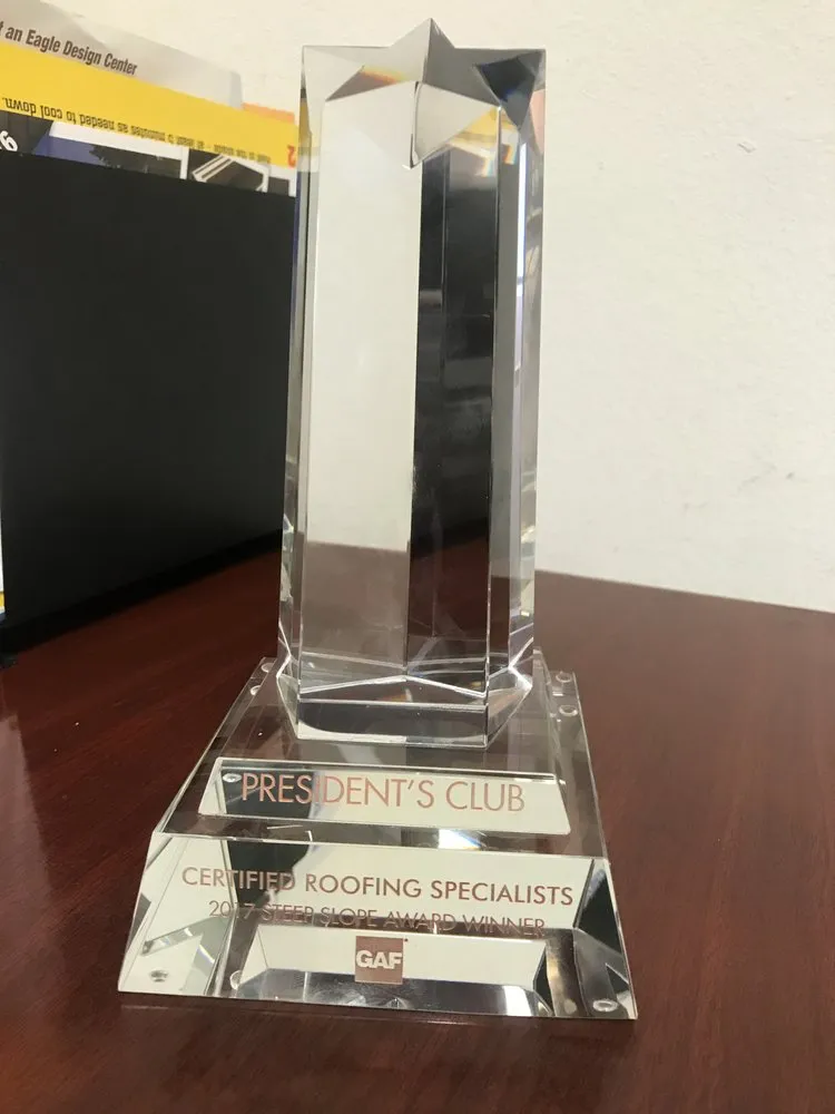 Slide of Certified Roofing Specialists