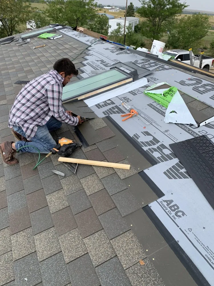 Slide of CF Custom Roofing