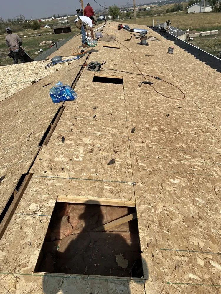 Slide of CF Custom Roofing