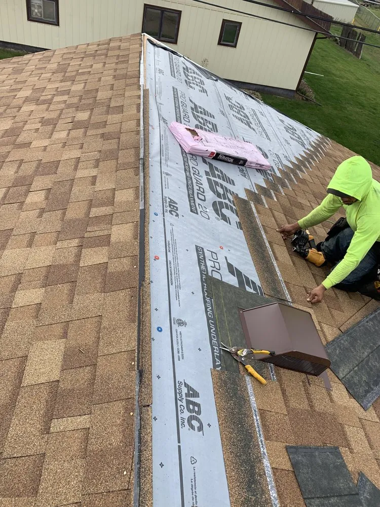 Slide of CF Custom Roofing