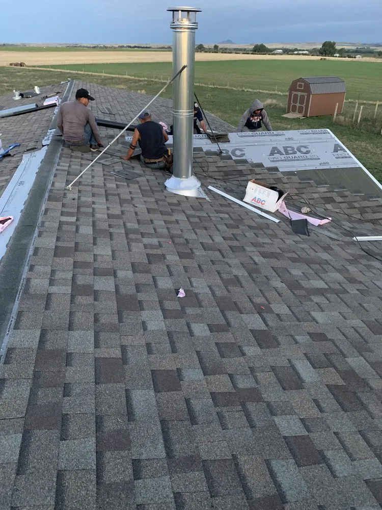 Slide of CF Custom Roofing