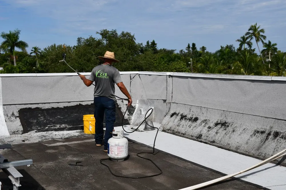 Slide of CFS Roofing Services