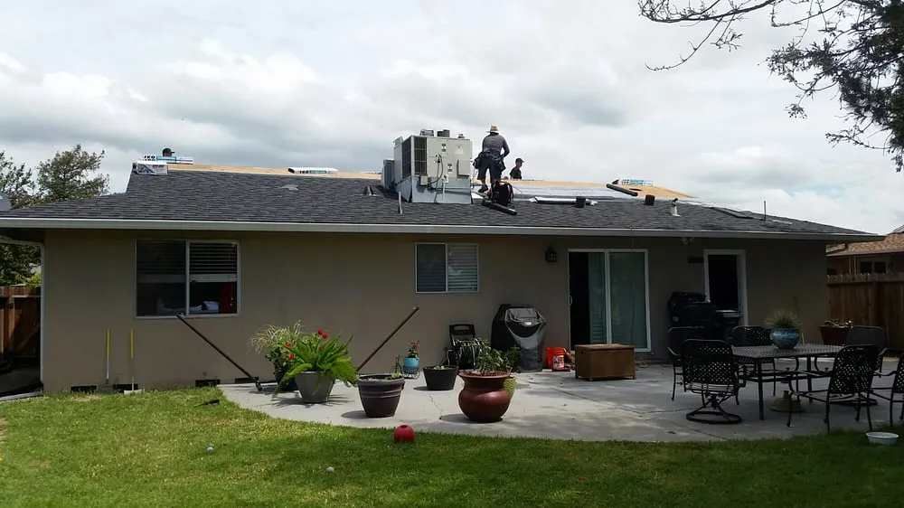 Slide of Chad's Roofing