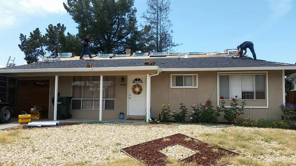 Slide of Chad's Roofing