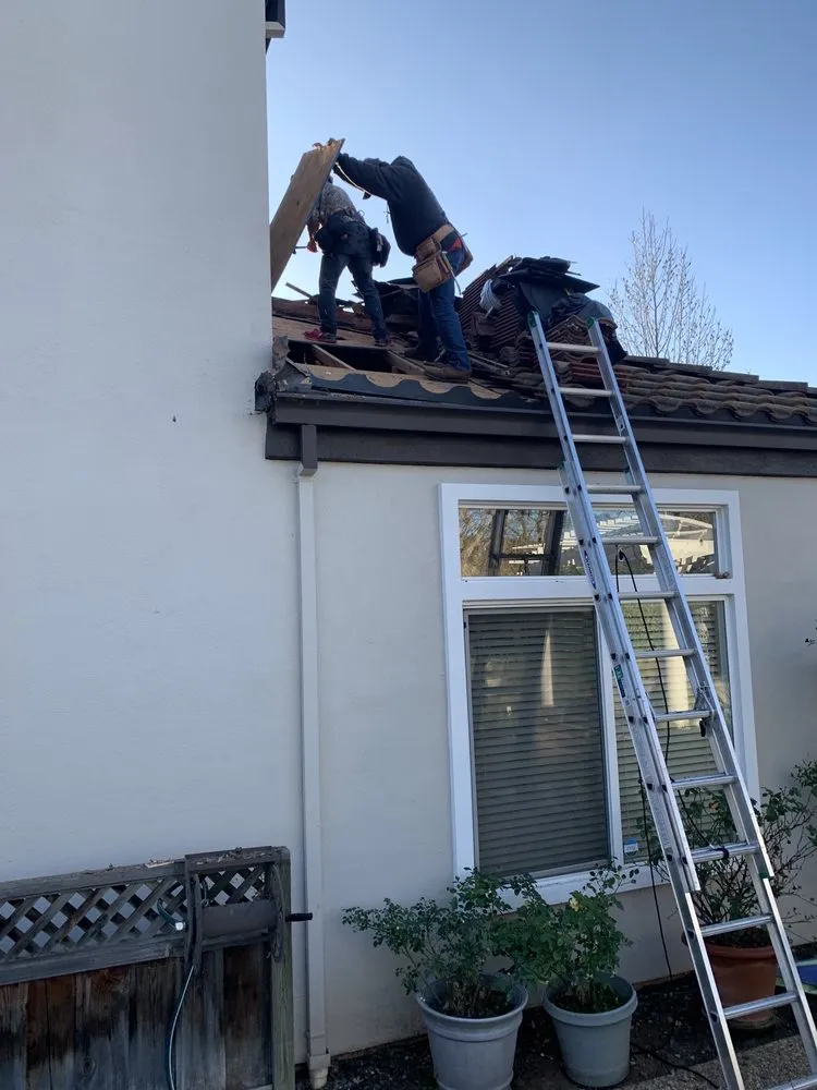 Slide of Chad's Roofing