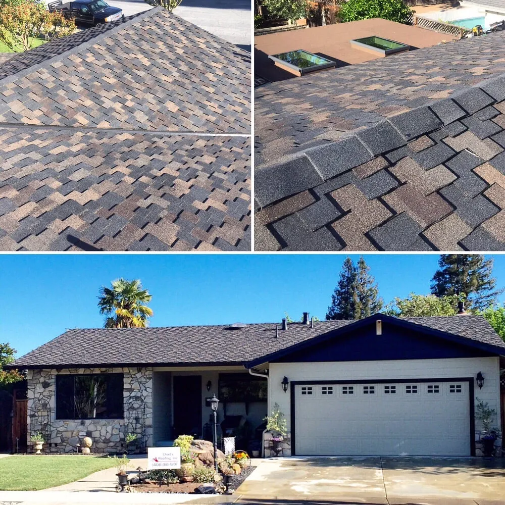 Slide of Chad's Roofing