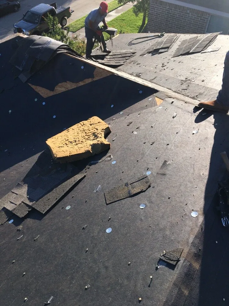 Slide of Chago's Roofing