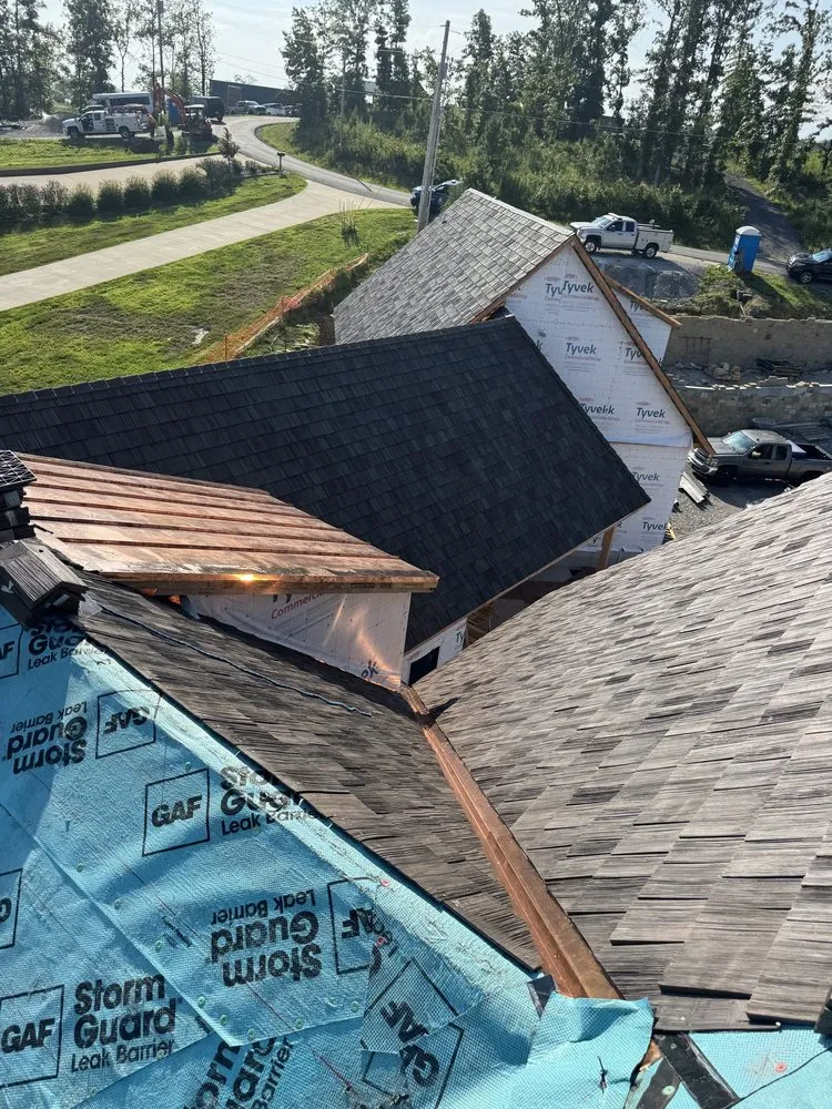 Slide of Chambers Roofing