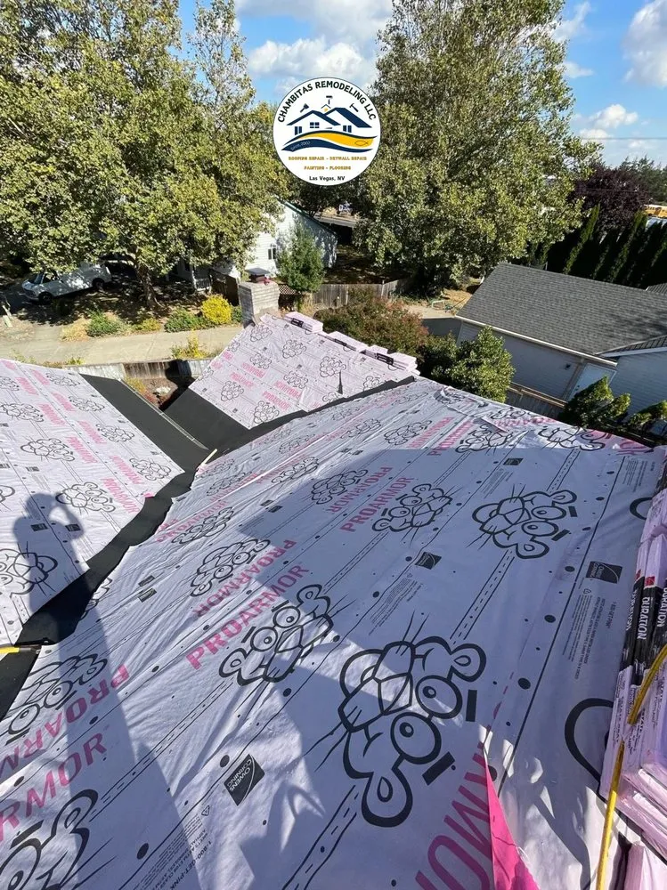 Slide of Chambitas Roofing Repair Las Vegas