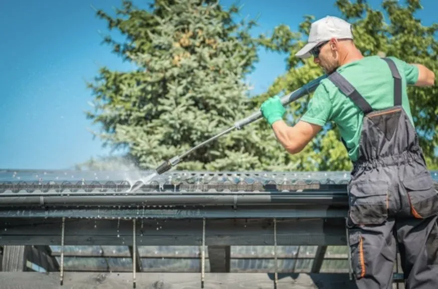 Slide of Champaign Gutter Cleaning & Maintenance Service