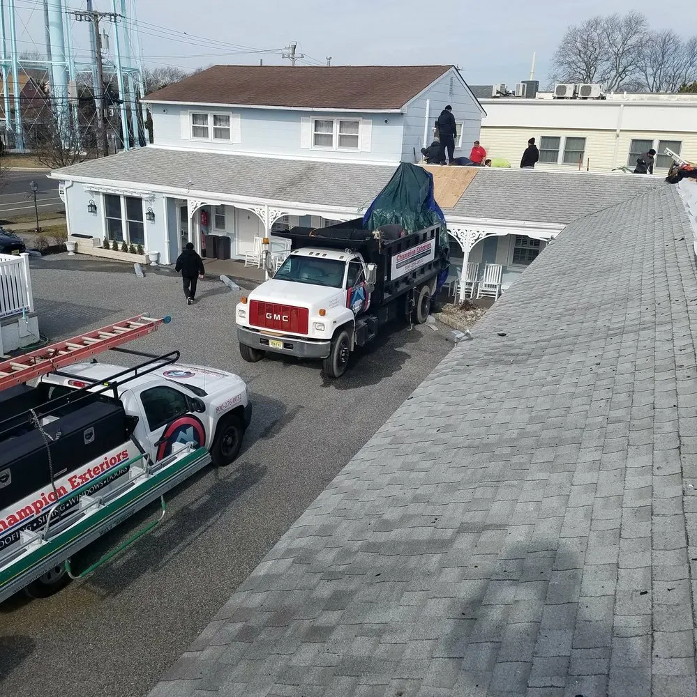 Top-rated flat roof repair in Stone Harbor, NJ - Champion Exteriors
