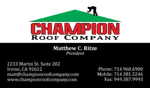 Slide of Champion Roof Company