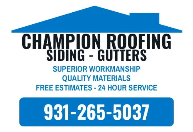 Slide of Champion Roofing, Gutters, & Siding