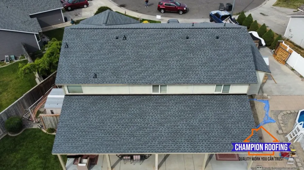 Slide of Champion Roofing