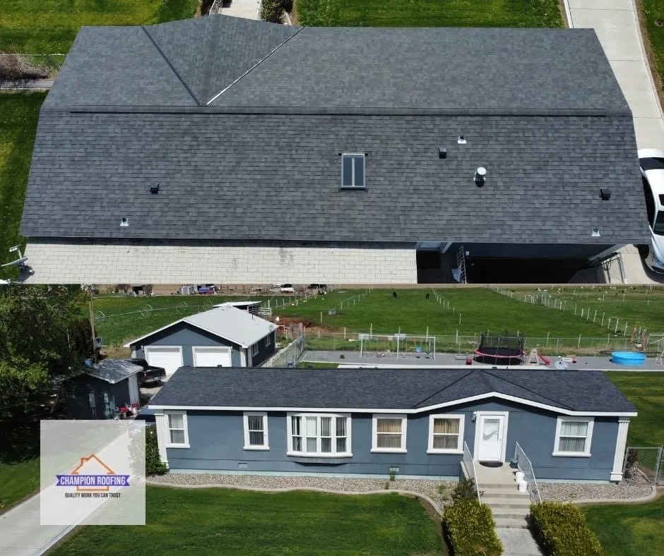 Slide of Champion Roofing