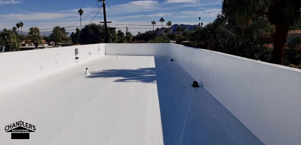 Slide of Chandler's Roofing