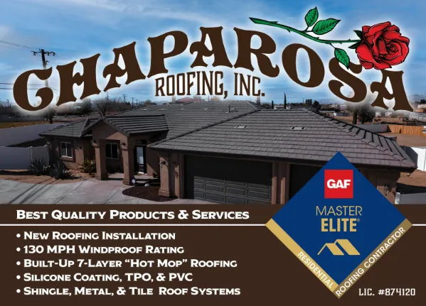 Slide of Chaparosa Roofing