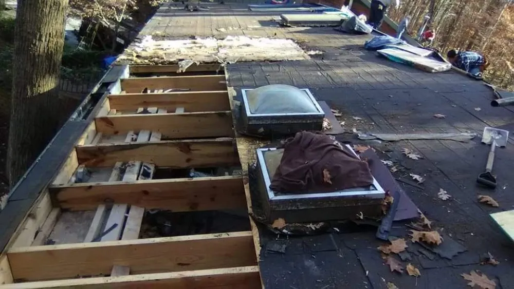 Slide of Chapel Hill Durham Roofing & Gutters